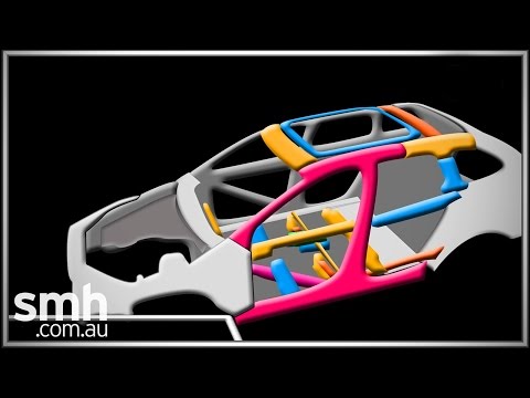 Thumbnail for the embedded element "Cars are designed to crumple"