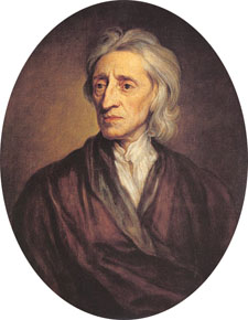 painting of John Locke
