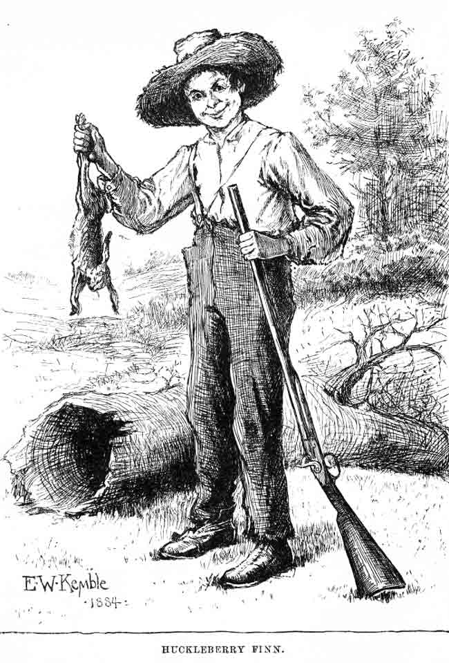 Frontispiece: Huck Finn