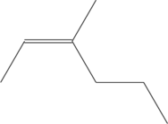 \chemfig{-[:60]=(-[:60])-[:-60]--[:-60]}
