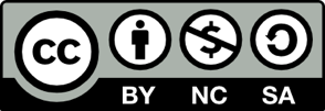 Icon for the Creative Commons Attribution-Non Commercial--Share Alike license. 