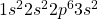 1s^22s^22p^63s^2