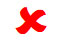 Red X
