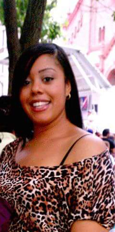 The writer, Jenifer Rodriguez, a young Latina, is shown smiling.