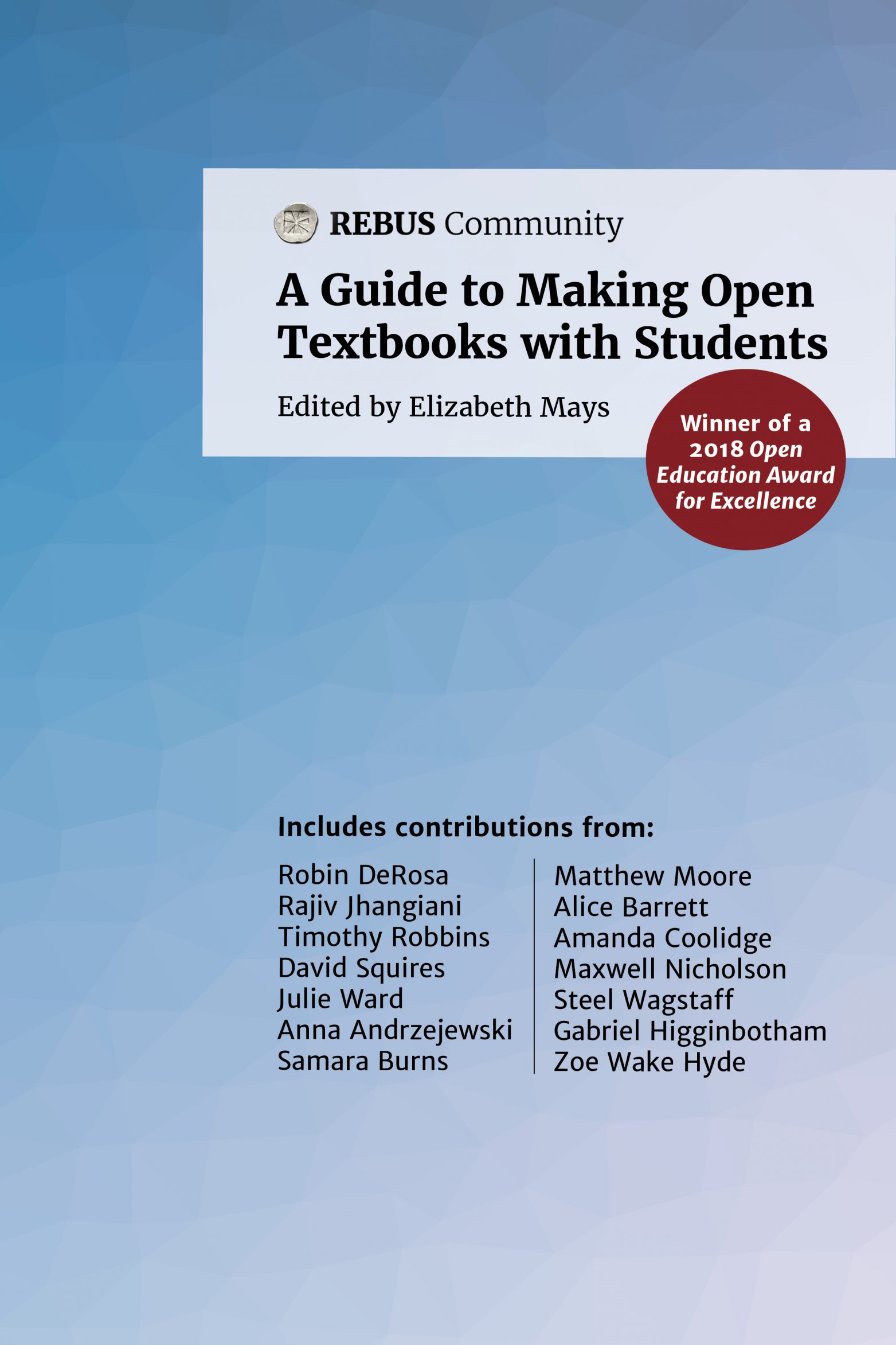 A Guide to Making Open Textbooks with Students