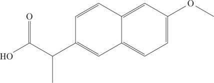 \chemfig{\ce{HO}-[:30](=[:90]O)-[:-30](-[:-90])-[:30]*6(=-*6(=-=(-[:30]O-[:-30])-=)--=-)}