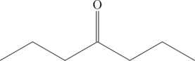 \chemfig{-[:30]-[:-30]-[:30](=[:90]O)-[:-30]-[:30]-[:-30]}