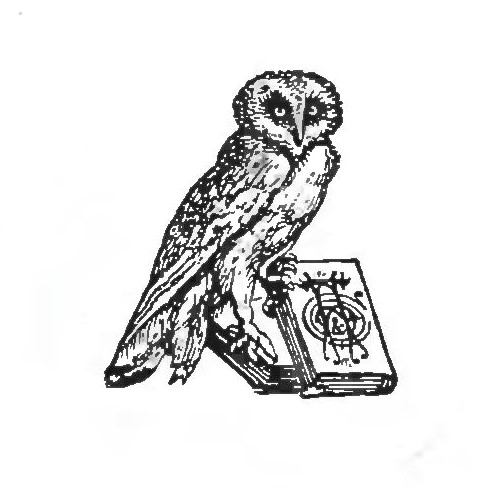 owl with two books logo for Henry Holt and Company publishers