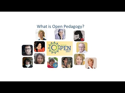 Thumbnail for the embedded element "Open Pedagogy Open Discussion #YearOfOpen"