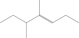 \chemfig{-[:30]-[:-30](-[:-90])-[:30](-[:90])=[:-30]-[:30]-[:-30]}