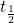 t_{\frac{1}{2}}