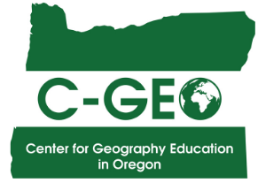 Logo for the Center for Geography Education in Oregon