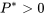 P^*\gt 0