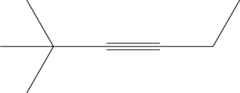 \chemfig{-(-[:120])(-[:-120])-~--[:60]}