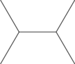 \chemfig{-[:-60](-[:-120])-(-[:-60])-[:60]}