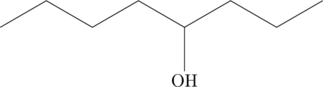 \chemfig{-[:30]-[:-30]-[:30]-[:-30](-[:-90]\ce{OH})-[:30]-[:-30]-[:30]}