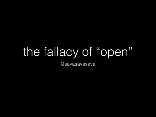 title slide with text
