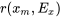 r(x_m,E_x)