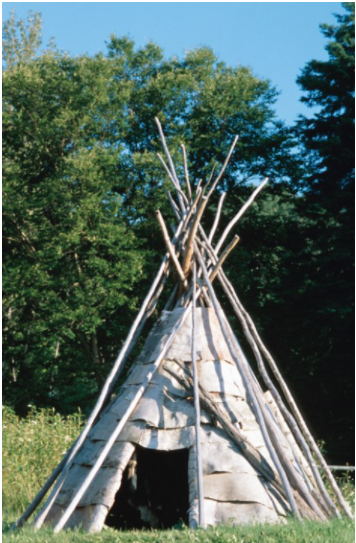 a tipi