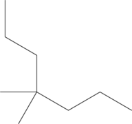 \chemfig{-[:-90]-[:-30]-[:-90](-[:-180])(-[:-120])-[:-30]-[:30]-[:-30]}