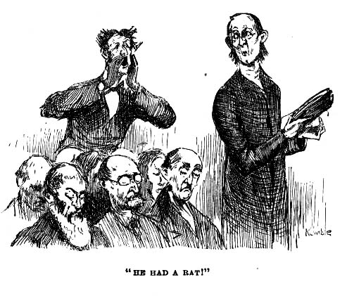 'He had a rat!'