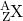 \ce{^{A}_{Z}X}