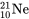 _{10}^{21}\text{Ne}