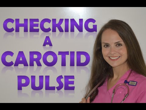 Thumbnail for the embedded element "How to Find, Count, and Check a Carotid Pulse Rate | Nursing Clinical Skills"
