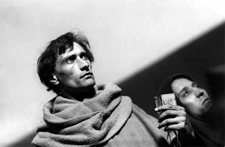 An actor performing in one of Artaud's plays.