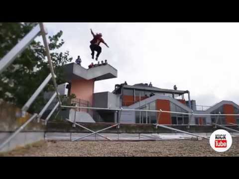 Thumbnail for the embedded element "Most Dangerous Parkour Jumps"