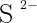 \LARGE \ce{\Lewis{0:2:4:6:,S}^{2-}}