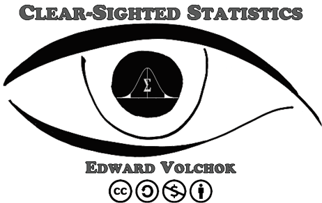 Clear-Sighted Statistics logo