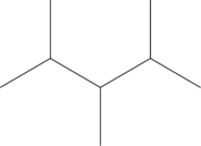 \chemfig{-[:30](-[:90])-[:-30](-[:-90])-[:30](-[:90])-[:-30]}