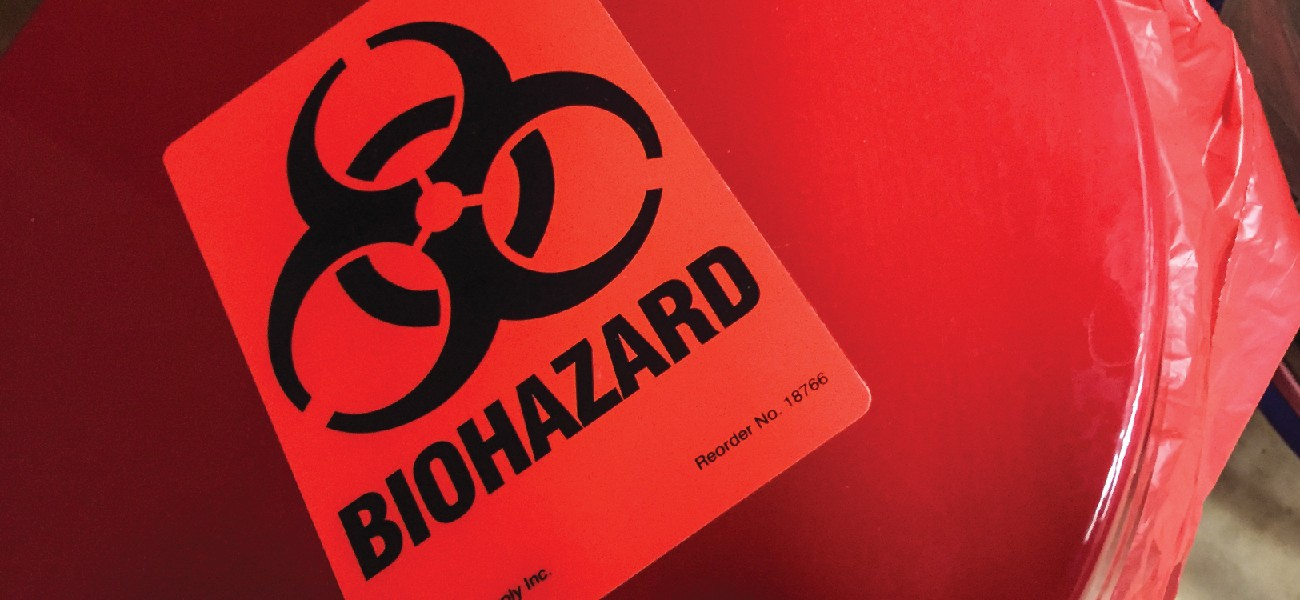 Signs like this may seem self-explanatory today, but a few short centuries ago, people lacked a basic understanding of how diseases spread. Microbiology has greatly contributed to the field of epidemiology, which focuses on containing the spread of disease.