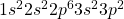 1s^22s^22p^63s^23p^2