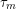 \tau_{m}