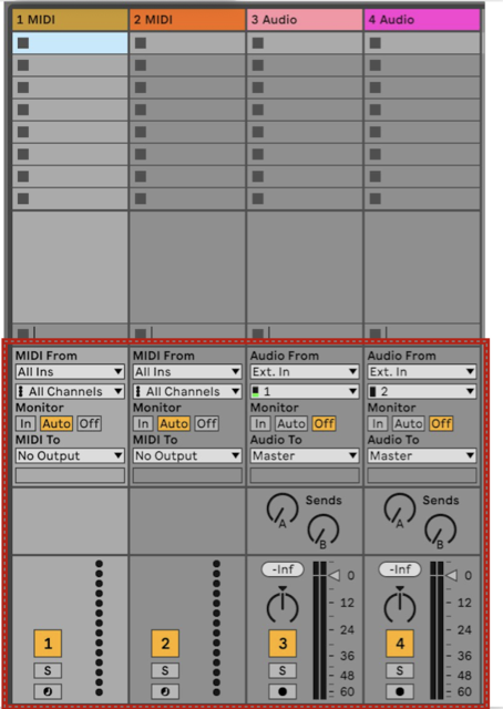 MIDI enable gain Ableton 1
