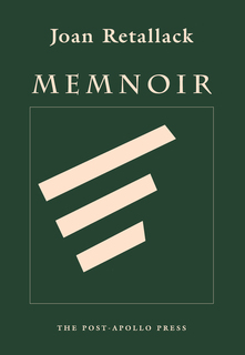 Cover of Memnoir by Joan Retallack
