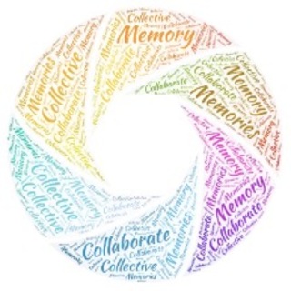 Collaboration word cloud logo